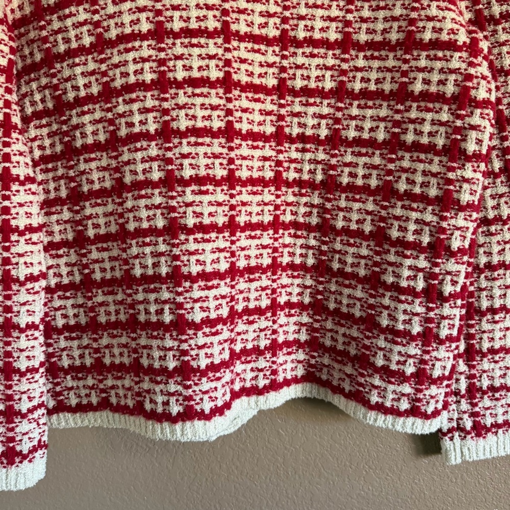 Maje Two-Tone Tweed-Effect Knit Cardigan Size 2 (US Size Medium) NWT - Picture 11 of 13